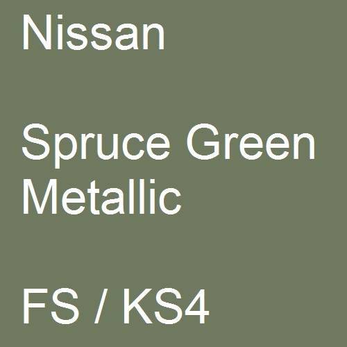 Nissan, Spruce Green Metallic, FS / KS4.